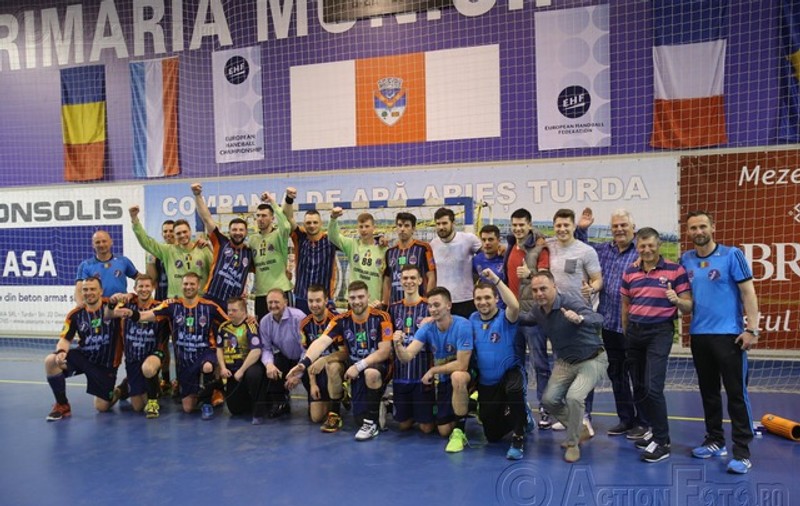 Potaissa Turda s-a calificat în semifinalele Cupei Challenge la handbal masculin / FOTO
