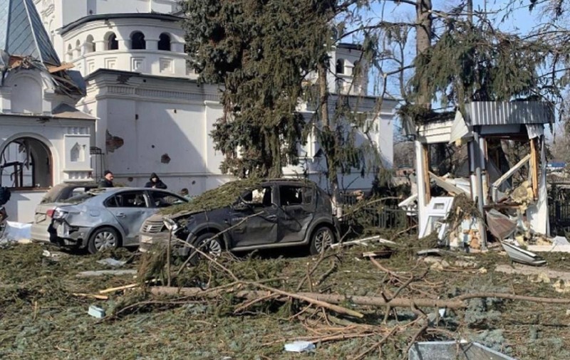 Doi călugări și o călugăriță au murit într-o mănăstire bombardată de ruși, în Ucraina