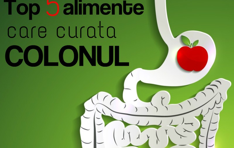 Top 5 alimente care îți detoxifiază colonul