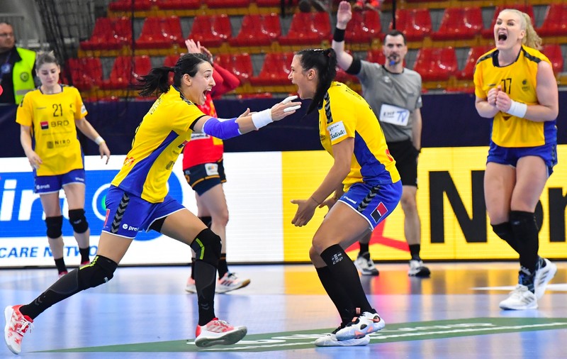 Victorie de infarct! România înscrie în ultima secundă și bate Spania la Campionatul European de handbal feminin