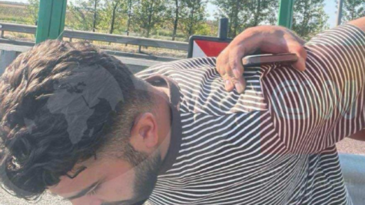 Bărbatul care a comandat atacul din Centrul Vechi a fost prins. Foto Antena 3 CNN
