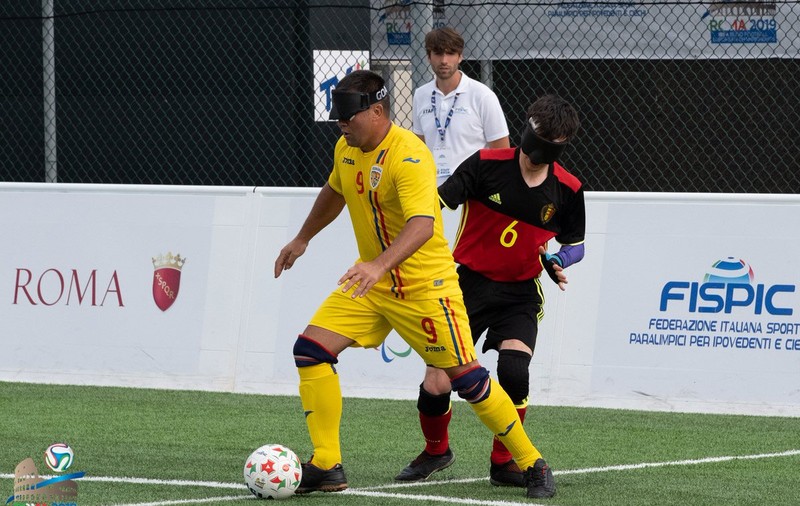 Campionatul European de fotbal pentru nevăzători. Naționala României a termina pe 9