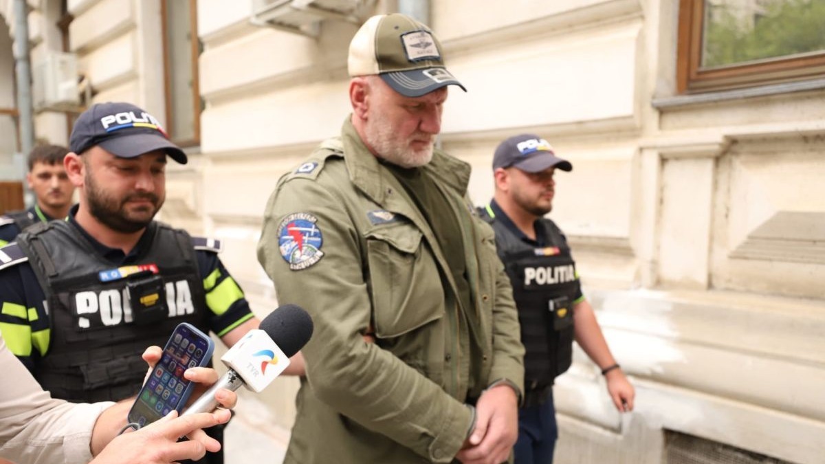 Tolea Ciumac a fost arestat preventiv duminică, 13 septembrie. Foto: Dumitru Angelescu (Libertatea)