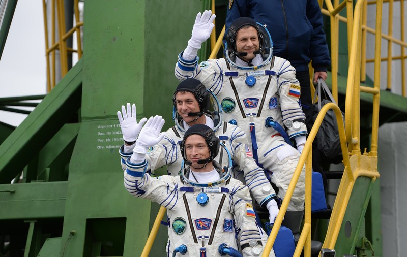 Un astronaut rus a dus în spațiu moaștele unui sfânt