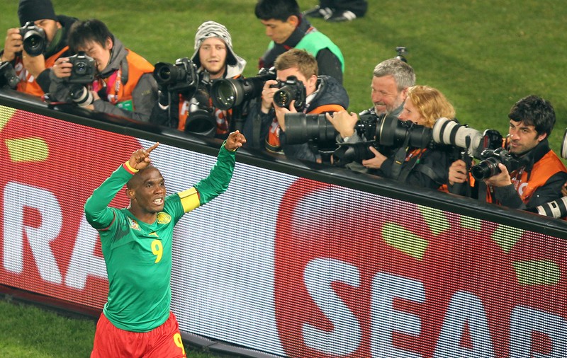Samuel Eto'o s-a însurat în secret la Milano