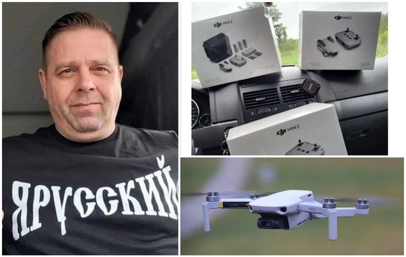 Dronele pentru parașutiștii ruși confiscate de la un șofer de TIR rus au fost predate Ucrainei de autoritățile estoniene