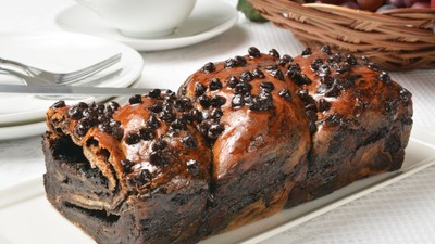 Cozonac cu ciocolată