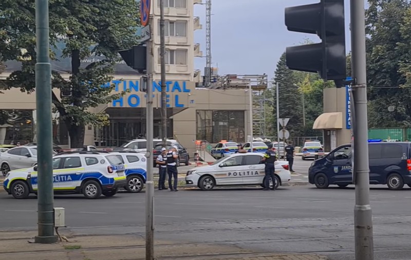 Alerta cu bombă de la Hotelul Continental din Timișoara unde e cazată și Elena Lasconi a fost falsă. Cine a sunat la 112