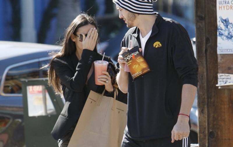 Care divorţ? Ashton Kutcher şi Demi Moore, împreună la biserică