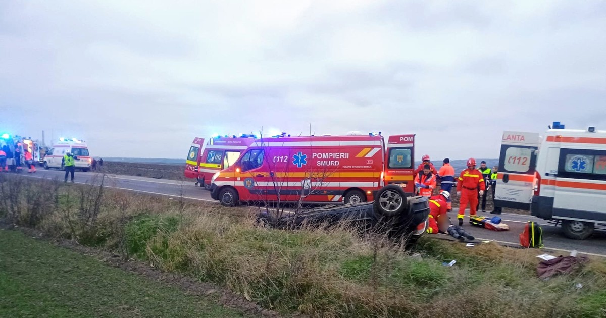5 persoane au murit în urma accidentului din Granicesti, judetul Suceava