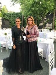Anamaria Prodan, din nou nașă de botez. Ce ținută spectaculoasă a purtat