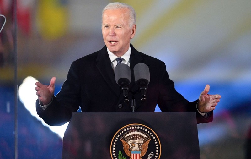Președintele Biden a elogiat Moldova și a rugat asistența din Varșovia s-o aplaude pe Maia Sandu pentru rezistența sa