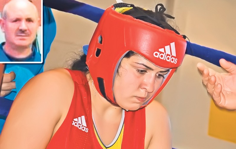 Antrenorul Constantin Gălbenuşe explică gestul pugilistei Florina Radu: «A vrut să-şi taie venele din cauza arbitrilor!»