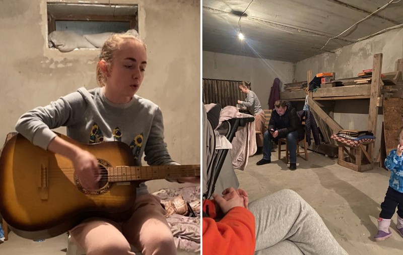 „Aud explozii în fiecare zi, visez să supraviețuiesc”. Scrisoarea emoționantă scrisă dintr-un buncăr de o tânără studentă din Kiev