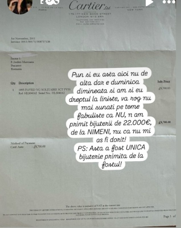 Reacția Brigittei Pastramă după ce s-a speculat că Ioana Năstase ar fi geloasă pe inelul ei de la Ilie Năstase: „N-am primit bijuterii de 22.000 de euro”