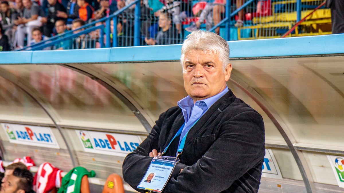 Ioan Andone, antrenorul lui Dinamo, este nemulţumit de modul în care echipa lui este arbitrată în Liga 1. (FOTO: HEPTA)