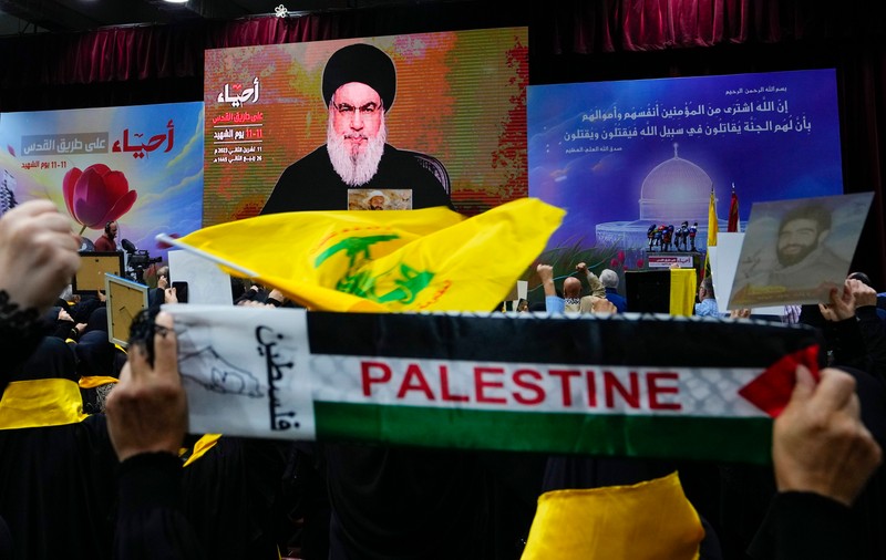 Liderul Hezbollah promite că frontul cu Israelul "va rămâne activ" și se laudă cu noile tipuri de arme folosite, inclusiv cu racheta Burkan