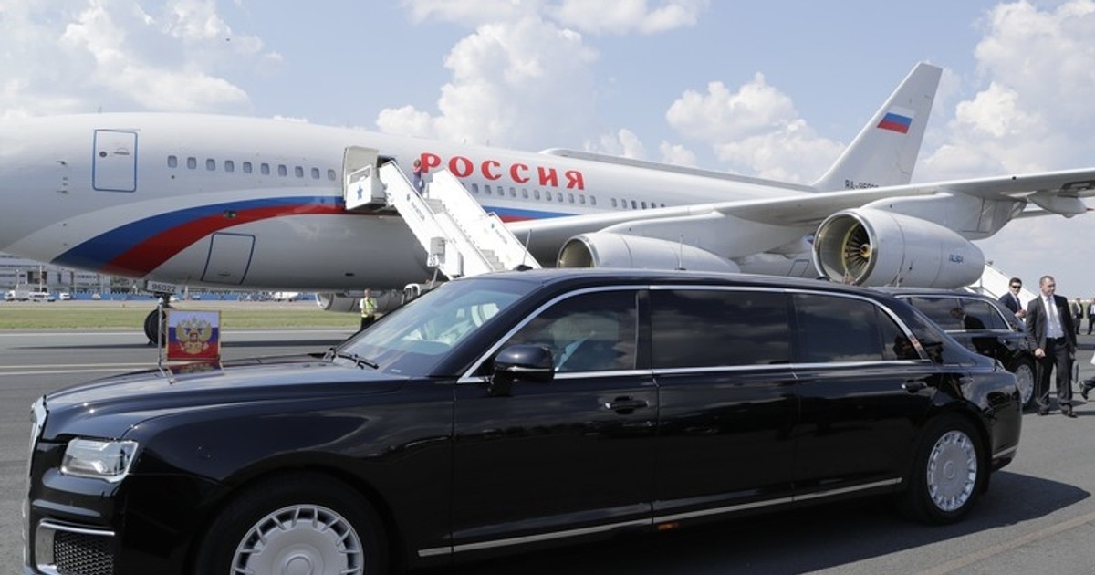 masina avion Putin