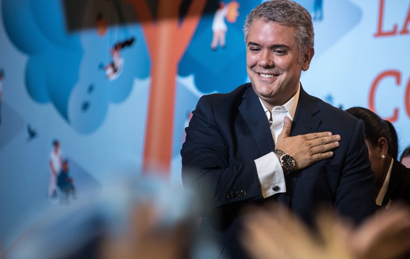 Ivan Duque este noul președinte al Columbiei și promite să schimbe acordul cu FARC