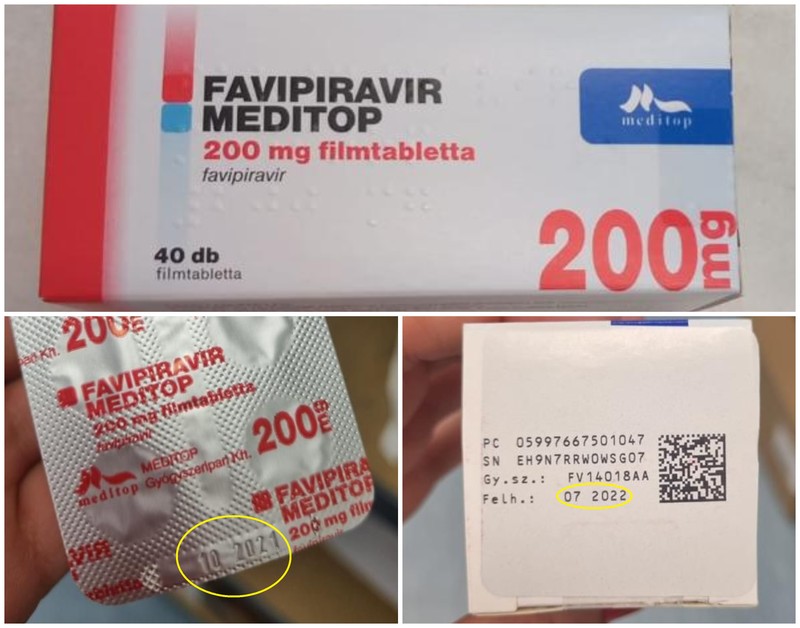 Diferență de 9 luni între data de expirare de pe cutie față de cea inscripționată pe folii
