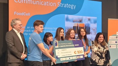 Studenții din Galați câștigă un nou premiu internațional pentru inovație alimentară cu un snack proteic sustenabil