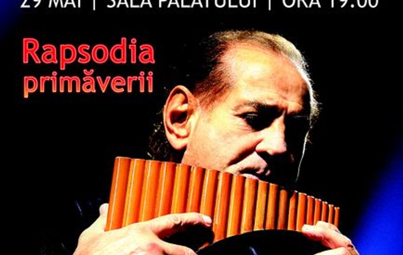 Concert extraordinar Gheorghe Zamfir la Sala Palatului