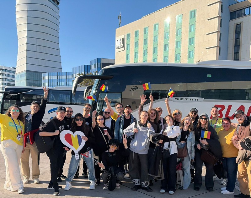 Primele imagini cu Alexandra Căpitănescu în Viena: „Intrăm în etapa decisivă”. Artista reprezintă România la Eurovision Song Contest 2026