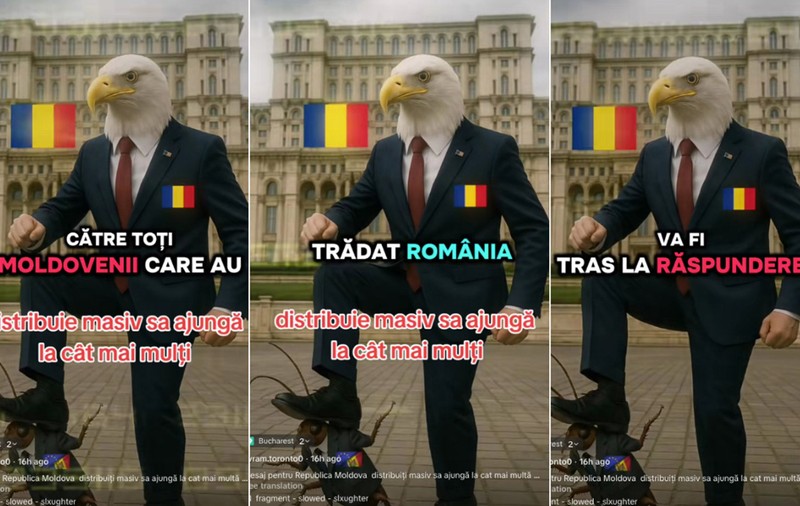 Val de ură pe TikTok. Susținătorii lui Simion ameninţă cu revoluția și cer anularea pașapoartelor românești pentru cetățenii moldoveni