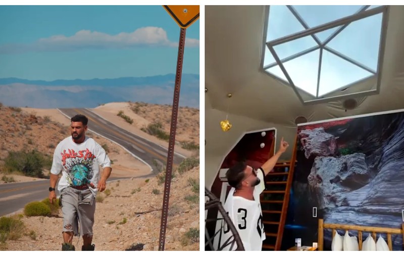 Cum arată cortul de lux de la Grand Canyon, în care s-a cazat Dorian Popa. Artistul se află în SUA. „Nu sunteți pregătiți, frații mei”