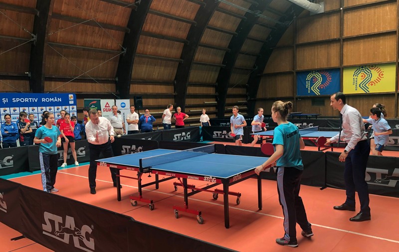 Mihai Covaliu a schimbat sabia cu paleta de tenis de masă