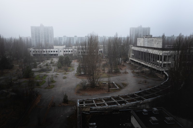 Ruinele orașului ucrainean, abandonat după dezastrul de la Cernobîl din 1986. | Foto: 123rf.com
