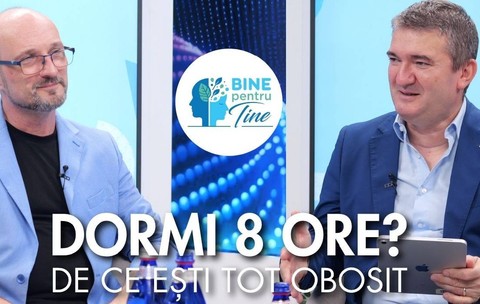 Dr. Răzvan Lungu într-o discuție cu Dorin Chioțea despre somnologie și importanța unui somn odihnitor