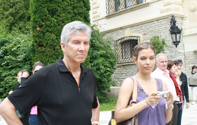 Foto | Celebrul comentator Michael Buffer a vizitat Valea Prahovei