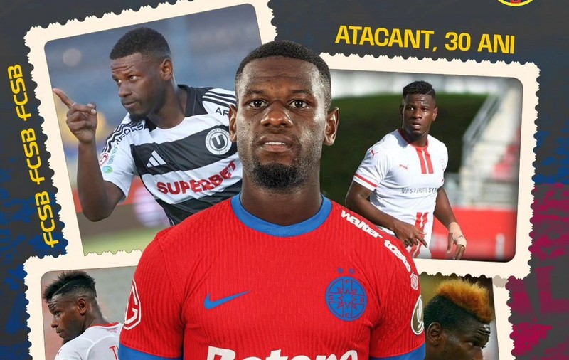 FCSB a anunțat transferul lui Mamadou Thiam, de la Universitatea Cluj