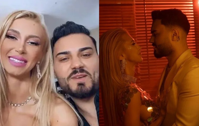 Andreea Bălan, săruturi pătimașe cu Jador, în miezul nopții. Credeau că nu îi vede nimeni, dar imaginile au ajuns în presă