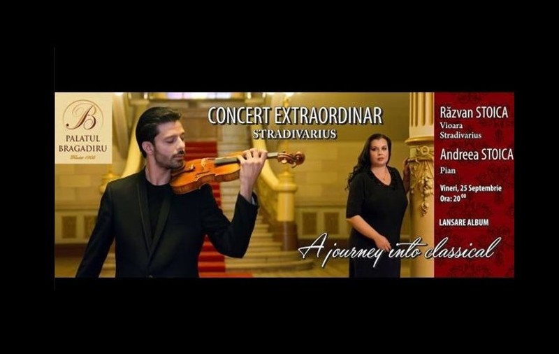 Răzvan Stoica va cânta la o vioară Stradivarius de un milion de euro