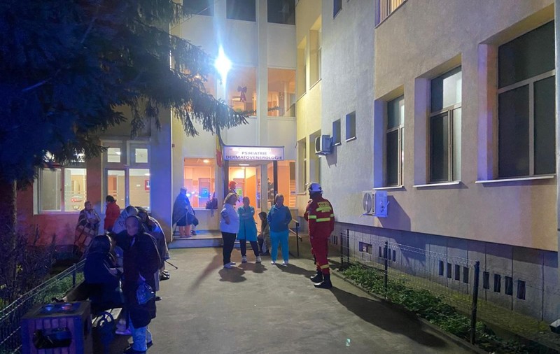 Incendiu la Spitalul Județean Hunedoara, în Secția de Psihiatrie. A fost activat Planul Roşu de Intervenţie