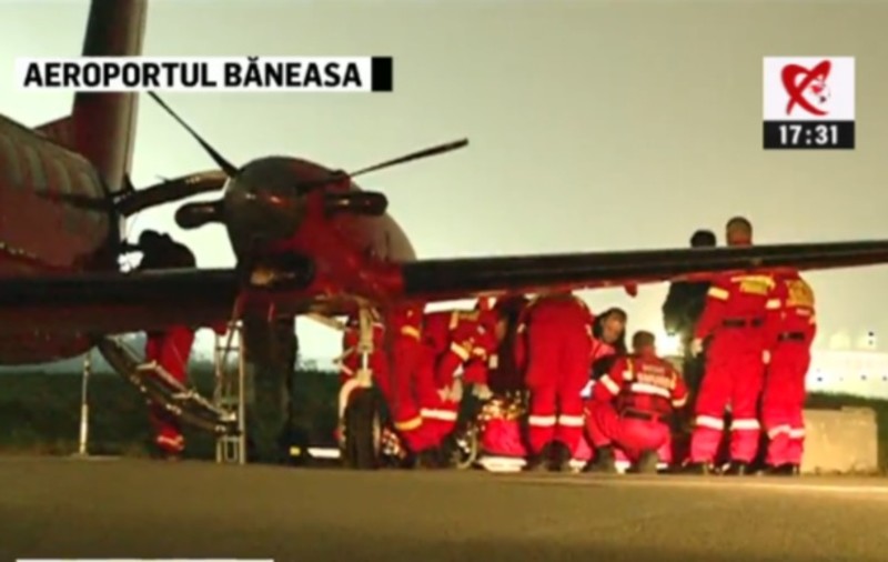 Doi răniți de la Colectiv, transportați în Austria cu aeronave SMURD