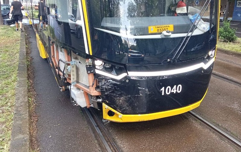 Sensul giratoriu din Timișoara pe care viceprimarul îl vrea închis: „Mașini de 2.000 de euro au avariat tramvaie de câte două milioane de euro”