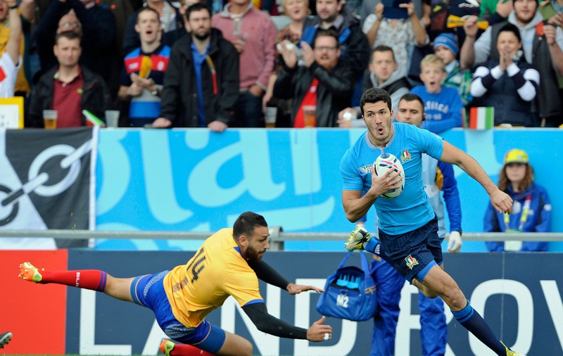 CUPA MONDIALĂ DE RUGBY, ROMÂNIA - ITALIA 22-32. La Exeter, peninsularii i-au pus la pământ pe ”stejari”. Au marcat patru eseuri, tricolorii - doar trei, dintre care două când nu mai conta. Rămânem cei mai buni dintre cei slabi! / FOTO&VIDEO