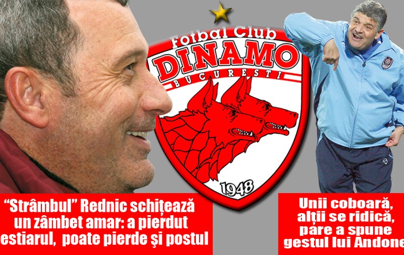 Pleacă Rednic, vine Andone