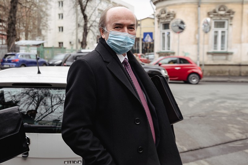 Tudorel Toader în fața Înaltei Curți de Casație și Justiție - 7 martie 2022 | Foto: Eli Driu