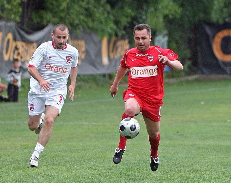 GALERIE FOTO / Cuplul N&D s-a reunit din nou în tricoul lui Dinamo. Florentin Petre are un mare regret