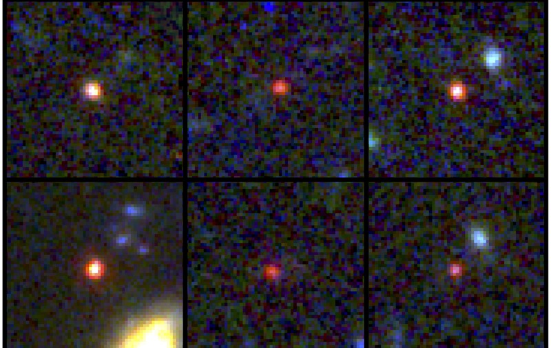 Astronomii au descoperit șase noi galaxii antice gigantice cu ajutorul telescopului Webb