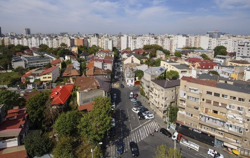 blocuri și case în Bucuresti