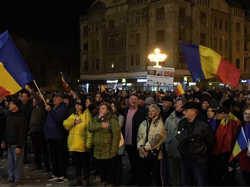 Proteste în Timișoara