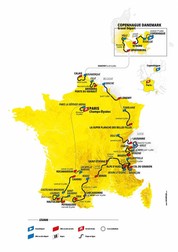 Harta Le Tour. Foto: Le Tour.