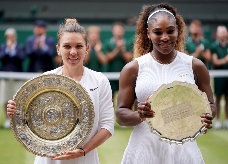 Simona Halep a devenit campioană la Wimbledon anul trecut, după ce a învins-o în finală pe Serena Williams