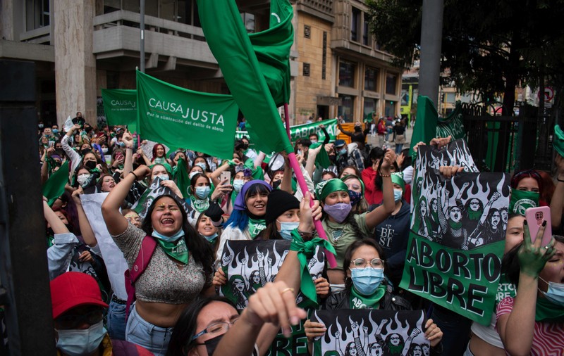 Columbia a legalizat avorturile, stârnind bucuria militanților pentru drepturile femeilor