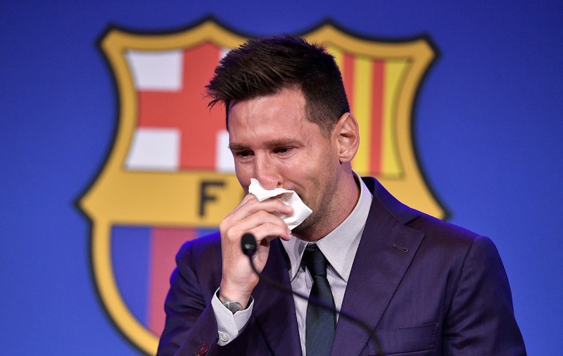 Lionel Messi, în lacrimi la despărțirea de FC Barcelona. „Nu sunt pregătit pentru asta”